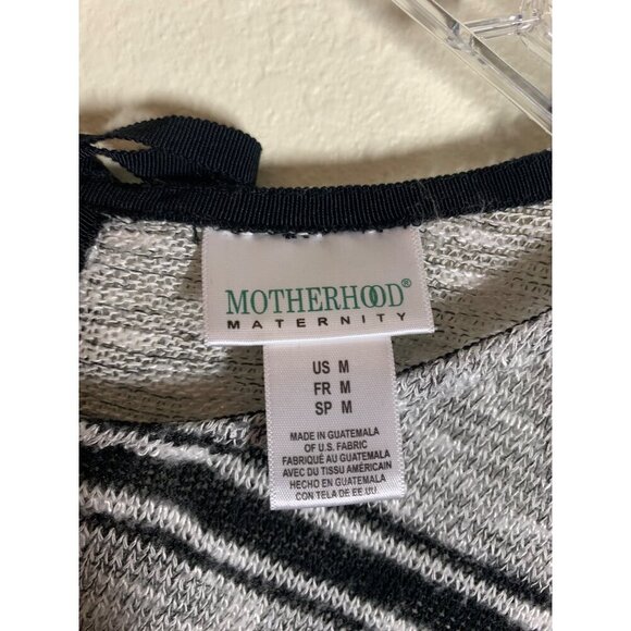 Motherhood Maternity Long Sleeve Knit Top Womens Size Medium Casual Office AE2 - Picture 4 of 5